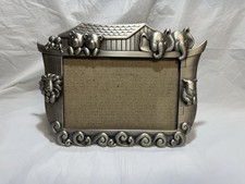 Pewter Photo Frame Noah's Ark 4x6 New