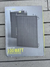 Goal Zero Nomad 100 Watt Foldable Solar Panel For Travel And Camping. Unused