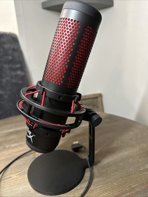 HyperX QuadCast　HX-MICQC-BK HyperX QuadCast – USB Microphone for Streaming on PC, PS4