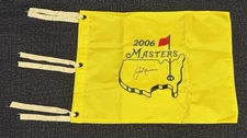 Jack Nicklaus Autographed 2006 Masters Golf Flag