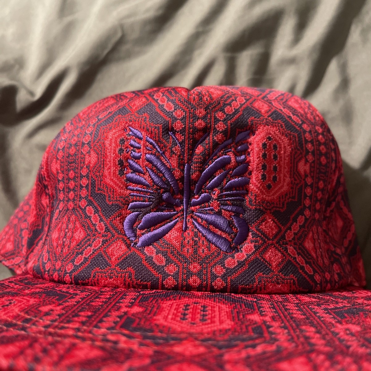 NEEDLES Trucker Cap - Poly Jacquard / Geometric View 2
