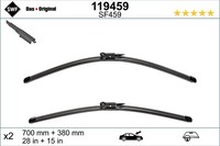 Wischblatt Scheibenwischer DAS Original SET SWF 119459 FüR Ford B460 Transit