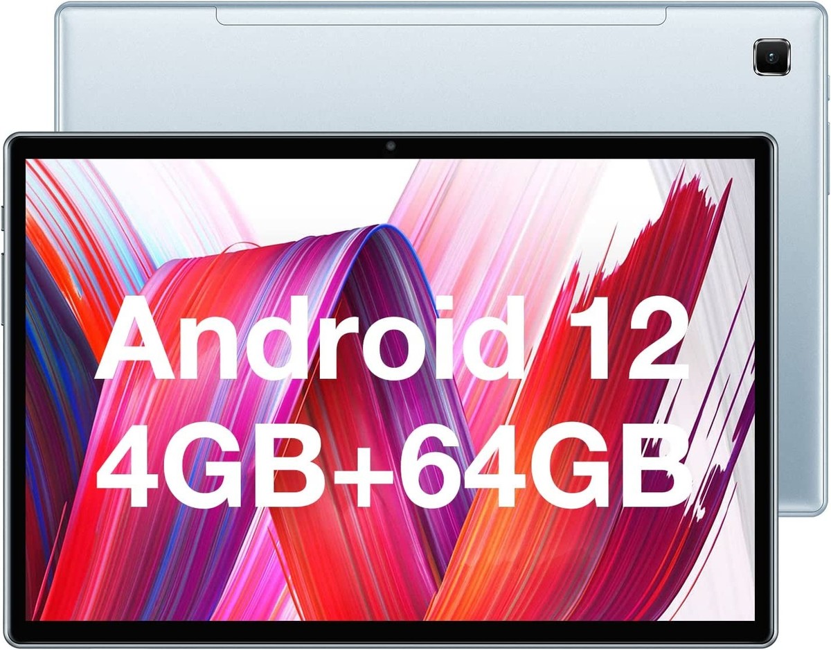 TECLAST Tablet-Android-12 P20S Tablet-10-Pollici 4GB RAM+64GB ROM 