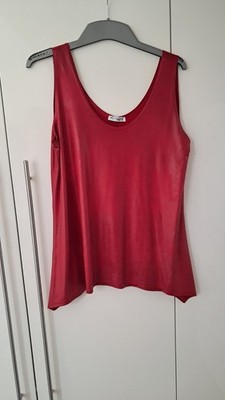 Magna Top Lederlook Leder OPTIK 48 50 Kunstleder Shirt Tunika XXL
