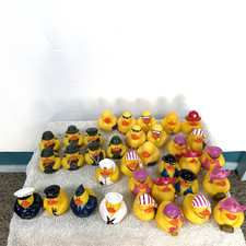 Rubber Duckie Lot 34 Pirate Army Military Navy Nurse Construction Worker Beach