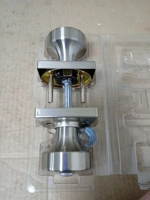 Kwikset Pismo Innenraum Sichtschutz Türknauf Schloss Griff Satin Nickel schlüssellos