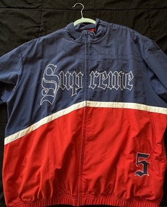 Supreme Old English Track Jacket | eBay