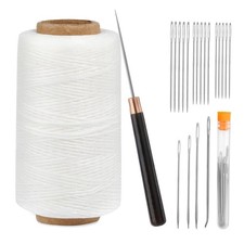 Upholstery Repair Thread Kit - 273 Yards Heavy Duty Sewing for Leather Canvas
