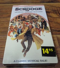 SCROOGE (1970) ALBERT FINNEY VHS BRAND NEW SEALED (FOX/CBS VIDEO 1991) CHRISTMAS
