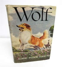 WOLF by Albert Payson Terhune HC/DJ - Copyright 1925 George H Doran Co. - VGC