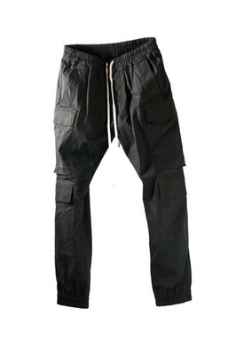 RICK OWENS MASTADON CARGO PANTS M BLACK