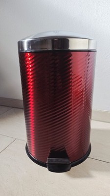  ️ **Berlinger Haus Treteimer 20L   Metallic Line Burgundy Edition**  ️  