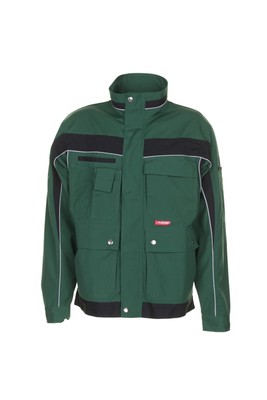 Planam Plaline Bundjacke Grün/Schwarz Größe 54   Arbeitsjacke - Neu