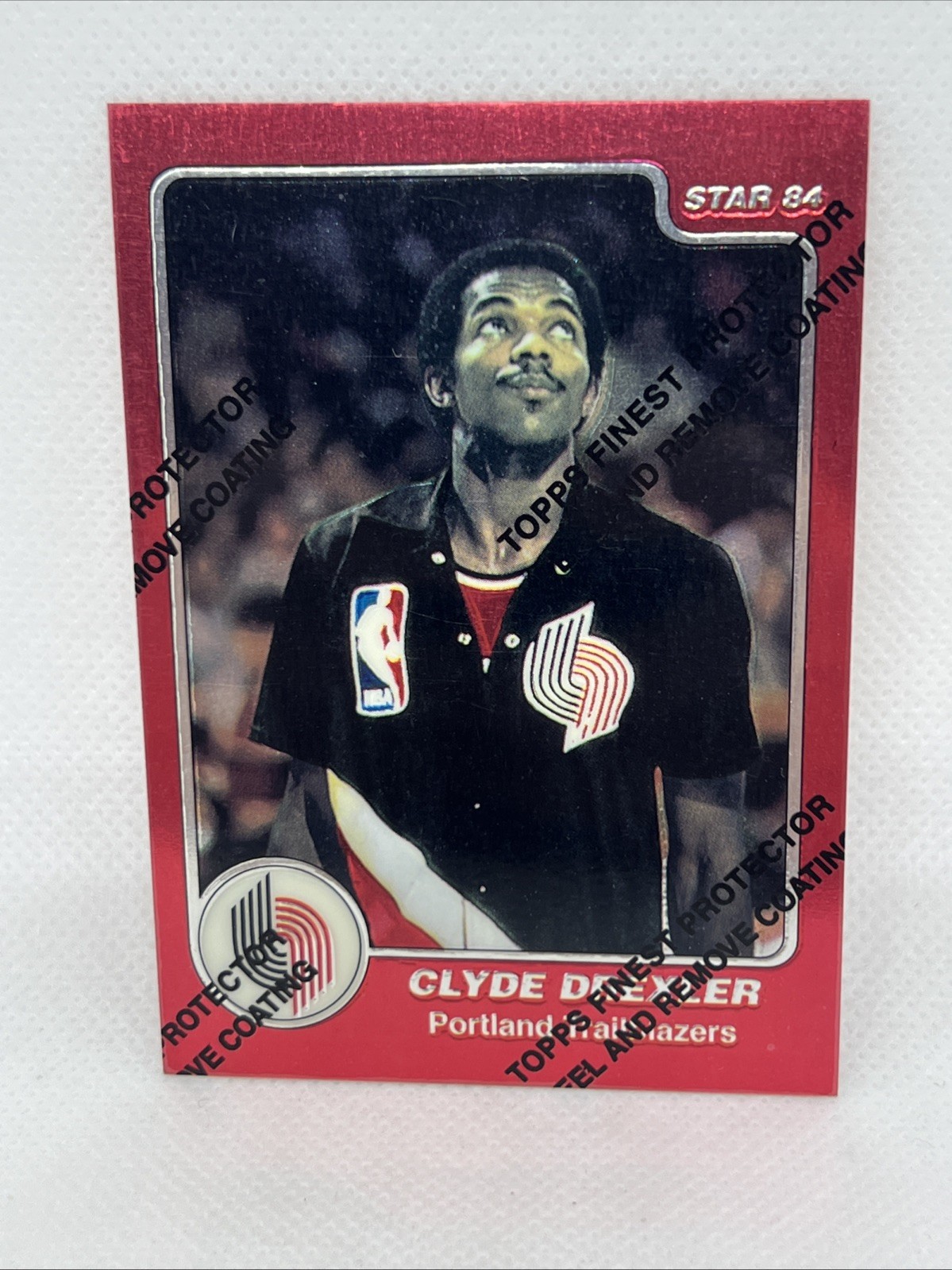 1996-97 Topps Stadium Club #14 Clyde Drexler Finest Reprints