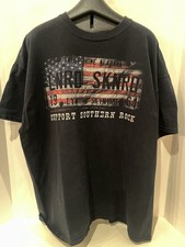 Lynyrd Skynyrd American Flag Support Southern Rock Gildan Heavy Cotton XL