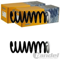 2X Spidan Fahrwerksfedern Vorne Passend FÜR Nissan NP300 Links+Rechts