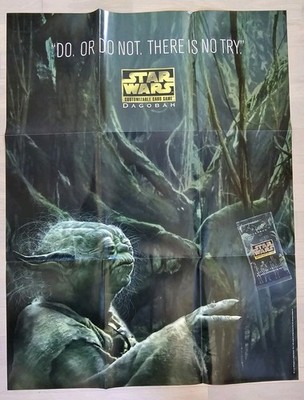 Star Wars CCG - Large Promo Poster Dagobah with Yoda