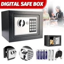 Digital Electronic Safe Box Keypad Lock Security Home Office Cash Jewelry Gun US