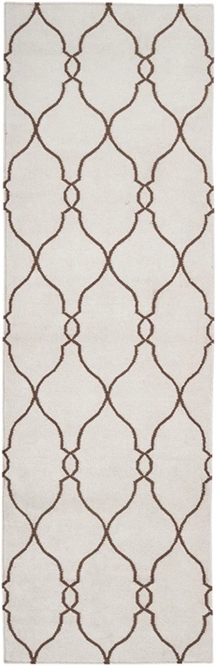 Небольшой ковер ручной вязки цвета слоновой кости 8x11 FAL-1009 — апрель 8 x 11 футов - Изображение 4 из 4