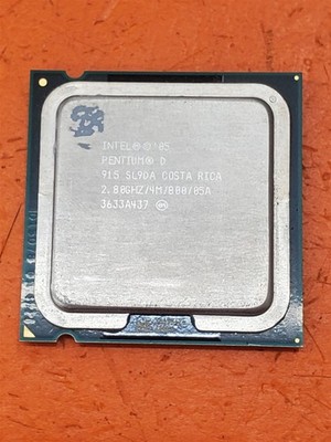       CPU Processor Intel Pentium D 915 SL9DA 2.80 GHz