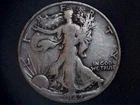 1942-S Liberty Walking Half,  Circ Med/High Grade, .3617 Oz Silver (US-978,982)