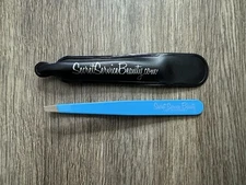 Secret Service Beauty Los Angeles Blue Tweezers Made In Italy
