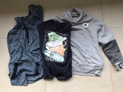 Converse, Hollister Kapuzenpulli, Hoodie, T-shirt, 12-13 Jahre, Jungen