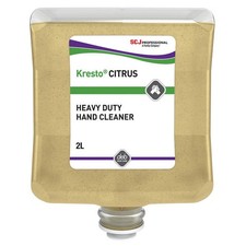 Deb CIT2LT Kresto 2 Litre Citrus Hand Cleaner Cartridge for Dispenser 6 Pack