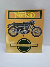 NORTON COMMANDO 750 1993 AAA SIGN CO. TIN SIGN