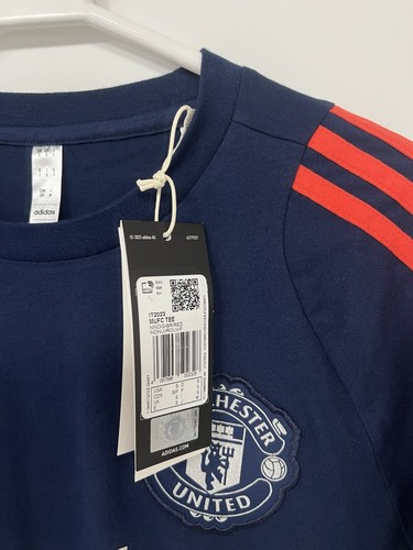 Manchester United X Adidas Men's Training T-Shirt Jersey 2023 Season Size Small - Picture 5 of 9
