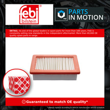 Air Filter fits RENAULT TWINGO Mk3 9 2014 on 165462683R 165469377R Febi Quality