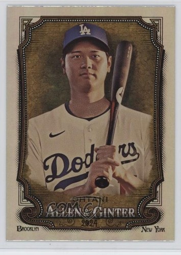 2024 Topps Allen & Ginter Hot Box Silver Portrait Shohei Ohtani #97 19li