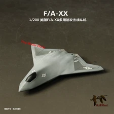3D printed 1/200 American F/A-XX Sixth Generation Fighter Jet finished model