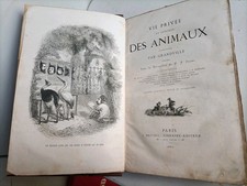 VIE PRIVÉE ET PUBLIQUE DES ANIMAUX VIGNETTES PAR GRANDVILLE HETZEL 1867