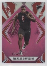 2020 Panini Phoenix Rookies Pink 177/199 Marlon Davidson #162 4z8