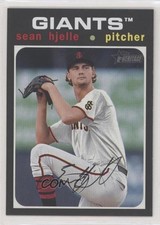 2020 Topps Heritage Minor League Edition Sean Hjelle #12 0ws