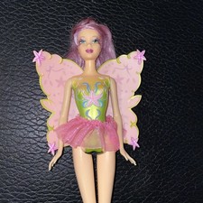 Barbie Fairytopia Mermaidia Puppe Fee 2005 Lila mit Farbwechsel