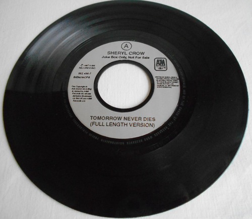Sheryl Crow Mint- 7" Jukebox Only Promo 1997 + Strip Tomorrow Never Dies J Bond - Picture 4 of 5