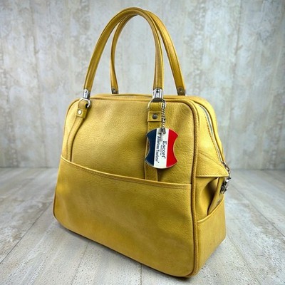 Vintage Mustard American Tourister Escort Doctor Bag Locking Carryall MidCentury