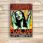 Vintage Concert Durable Iron Bar Office Tin Metal Signs Home Décor 8x12