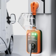 RV Surge Protector 30 Amp, 13000J Surge Protection RV Circuit Analyzer Protect R