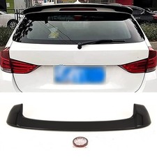 Passend f�r BMW X1 E84 2009-2015 Heck Dach Kofferraum Lippe Spoiler Glanz Schwarz