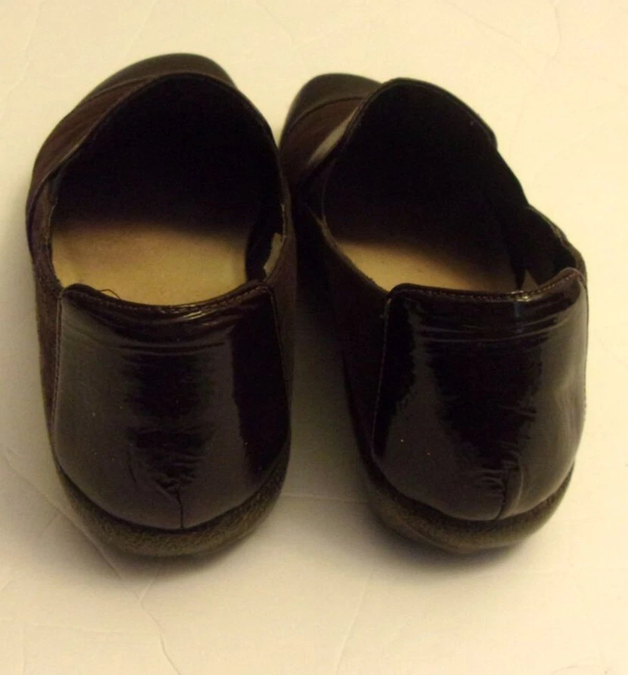 NAOT Flat Flats Shoes Brown Leather Soft Sz. 39 8 8.5   - Image 2 of 4