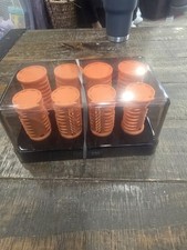 INFINITI PRO BY CONAIR 8 Piece Color Changing Orange HotRoller Curling Hair Tool
