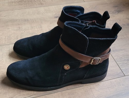 Tommy Hilfiger Stiefeletten Ankle Boots Schwarz Größe 41 - Bild 1 von 6