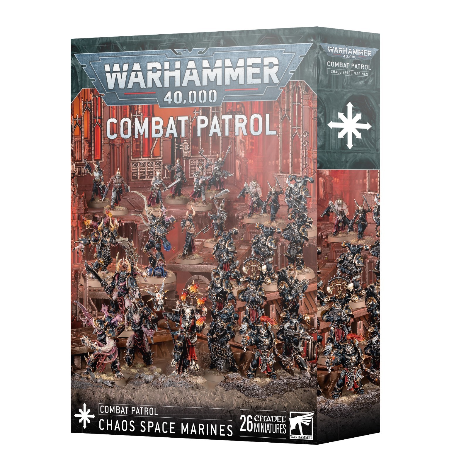 Games Workshop Warhammer 40K Chaos Space Marines Combat Patrol Complete Army...
