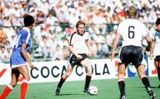 1982 World Cup France 1 v Austria 0 Austria s Bernd Krauss Old Photo