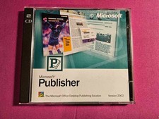 Microsoft Publisher 2002, retail edition, 2 Discs, boxed Plus 2 Manuals