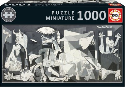 NEW EDUCA Jigsaw Puzzle 1000 Pieces Guernica, P. Picasso Miniature