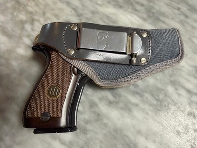 Used near NOS Italian Riserva Holster Canvas/leather Beretta 84 bb 85 bb 380 ACP